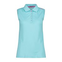 CMP Damen Piquet Polohemd Shirt sleeveless 3T59776  acqua