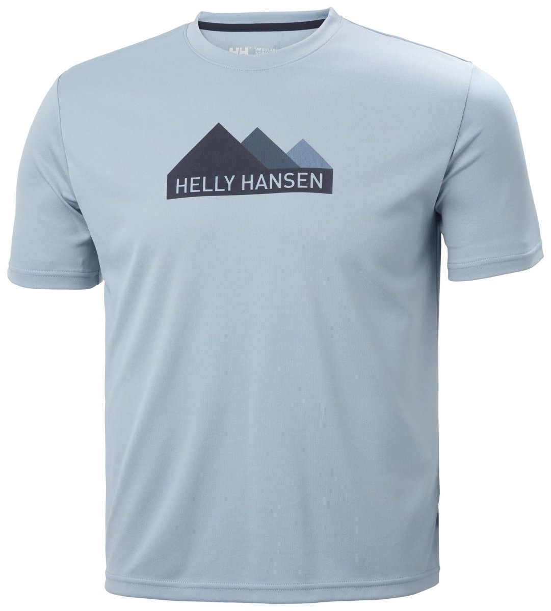 HH Helly Hansen Tech Graphic T-Shirt  63088 dusty blue Herren Shirt