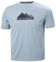 HH Helly Hansen Tech Graphic T-Shirt  63088 dusty blue...