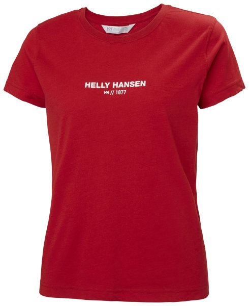HH Helly Hansen RWB Graphic T-Shirt Women 53749 red Damen Shirt