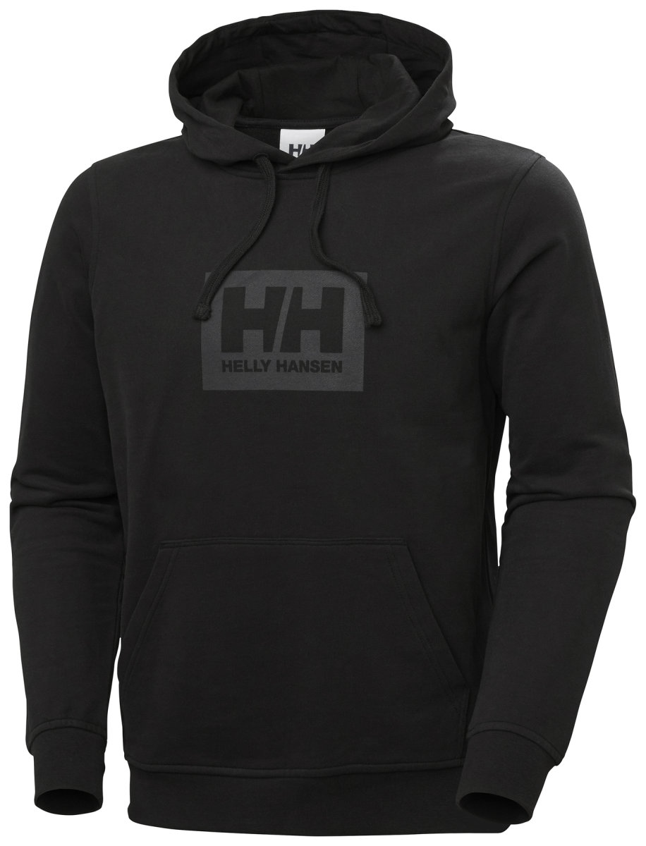 HH Helly Hansen Box Hoodie 53289  black Herren Pullover Kapuzenpullover Sweater