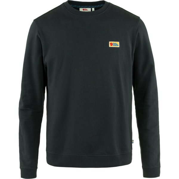 Fjällräven Vardag Sweater 87070 black Herren Pullover Sweatshirt Shirt
