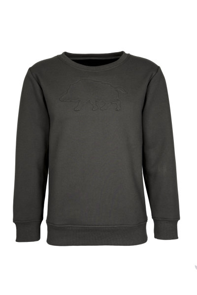 HUBERTUS Funktions-Sweatshirt "Keiler OSCAR" oliv/braun Sweater Pulli M