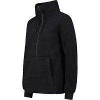 CMP Damen HighLoft Fleece Pullover  32P3806 black Half Zip