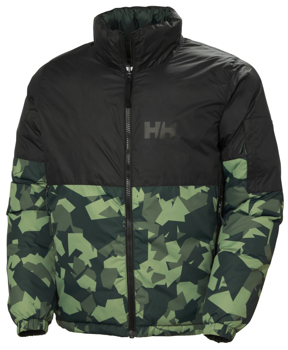 HH Helly Hansen Active Reversible Jacket 53596 darkest spruce Herren Retro Wendejacke