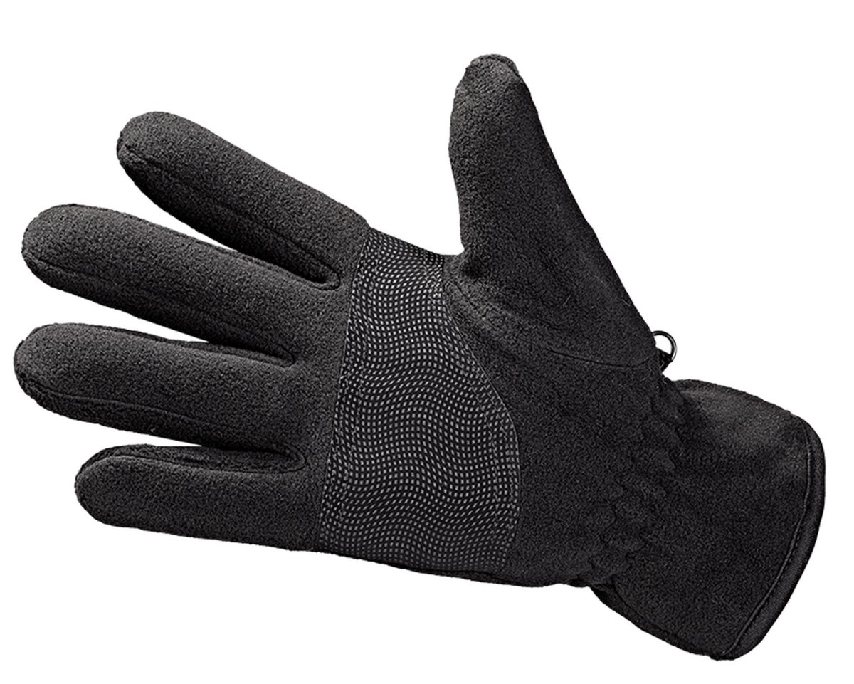 ARECO Fleecehandschuh 17501  schwarz Handschuhe Fingerhandschuh