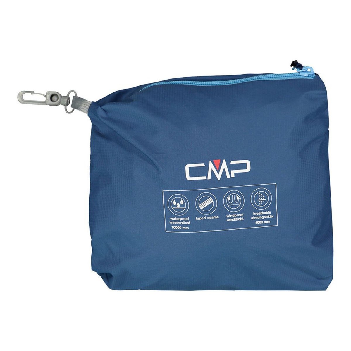 CMP Damen Regenjacke Zip Hood Jacket 32X5826 dusty blue, 79,95 €