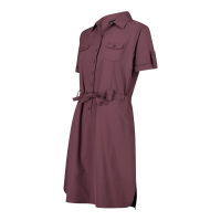 CMP Damen Kleid Polokleid Woman Dress 33S5346  plum