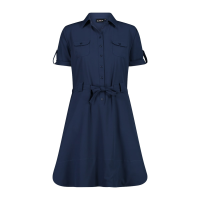 CMP Damen Kleid Polokleid Woman Dress 33S5346  blue