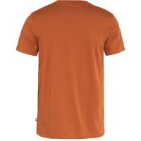 Fjällräven Logo T-Shirt 87310 teracotta brown Herren Jersey Brand Shirt