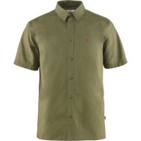 Fjällräven Övik Lite Shirt SS 87038 green Herren Kurzarmhemd Outdoorhemd