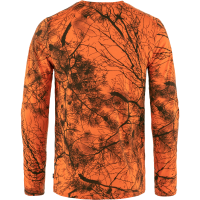 Fjällräven Värmland Wool LS Shirt 86673 orange multi camo Baselayer Longsleeve