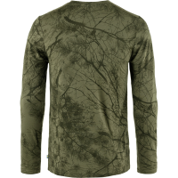 Fjällräven Värmland Wool LS Shirt 86673  green camo Baselayer Longsleeve
