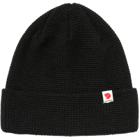 Fjällräven Tab Hat 84767 black  Strickmütze Wintermütze Mütze