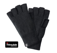 Brandit Finger Stall Gloves 9170  schwarz Thinsulate Handschuh ohne Fingerkuppe L