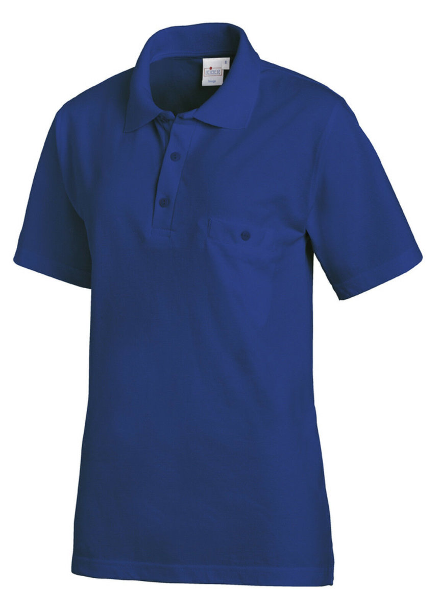 LEIBER Polo Shirt  08/241  Poloshirt 1/2 Arm k&ouml;nigsblau Gastro Medizin Catering  L