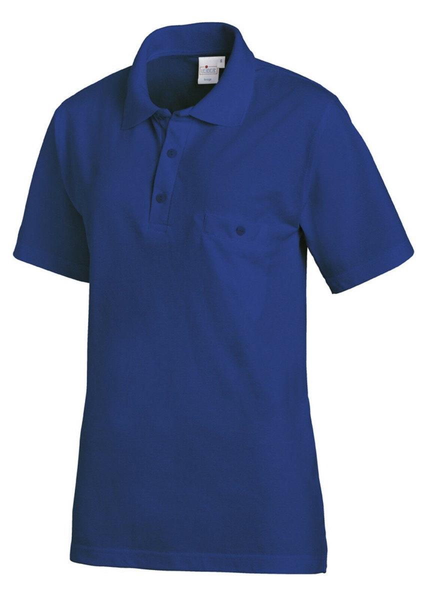 LEIBER Polo Shirt  08/241  Poloshirt 1/2 Arm k&ouml;nigsblau Gastro Medizin Catering  XXL