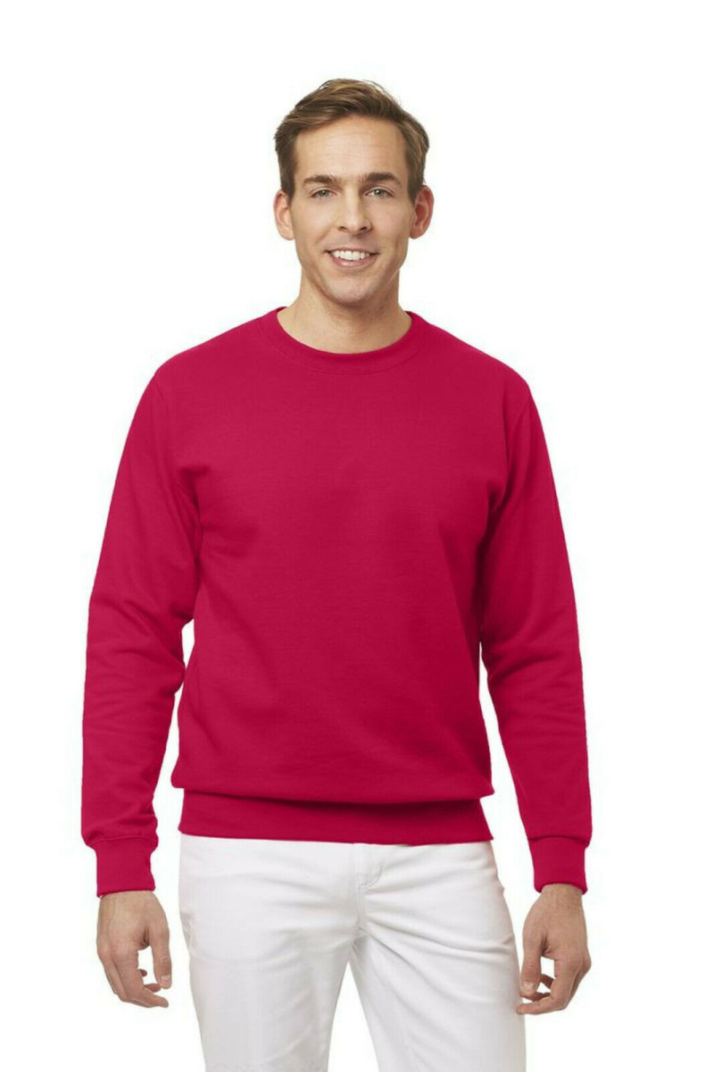 LEIBER Sweat Shirt  10/882 rot Sweatshirt Rundhals unisex Medizin &amp; Pflege Shirt S