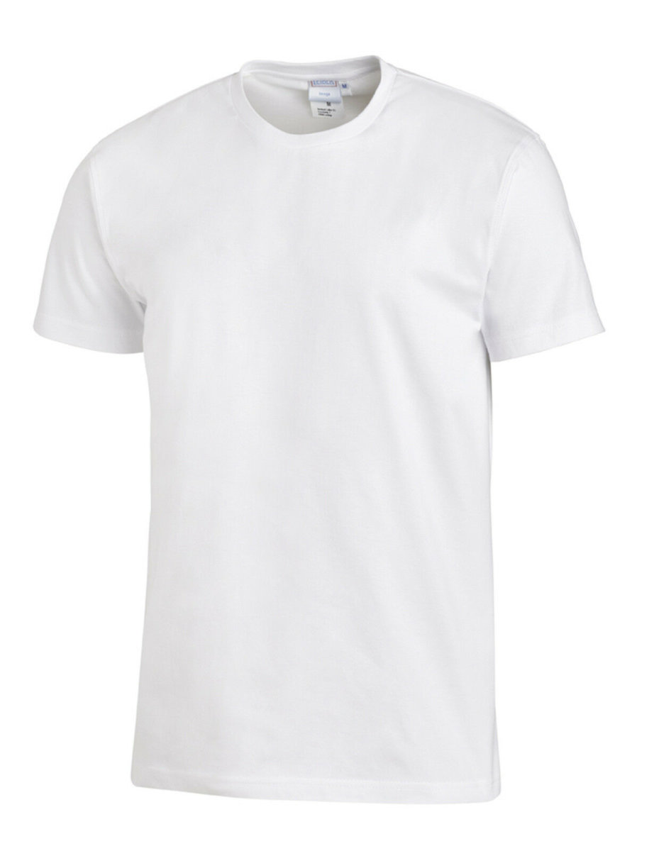LEIBER T-Shirt  08/2447  unisex 1/2 Arm Shirt Fb. wei&szlig; Damen &amp; Herren Shirt