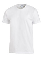 LEIBER T-Shirt  08/2447  unisex 1/2 Arm Shirt Fb. weiß Damen & Herren Shirt
