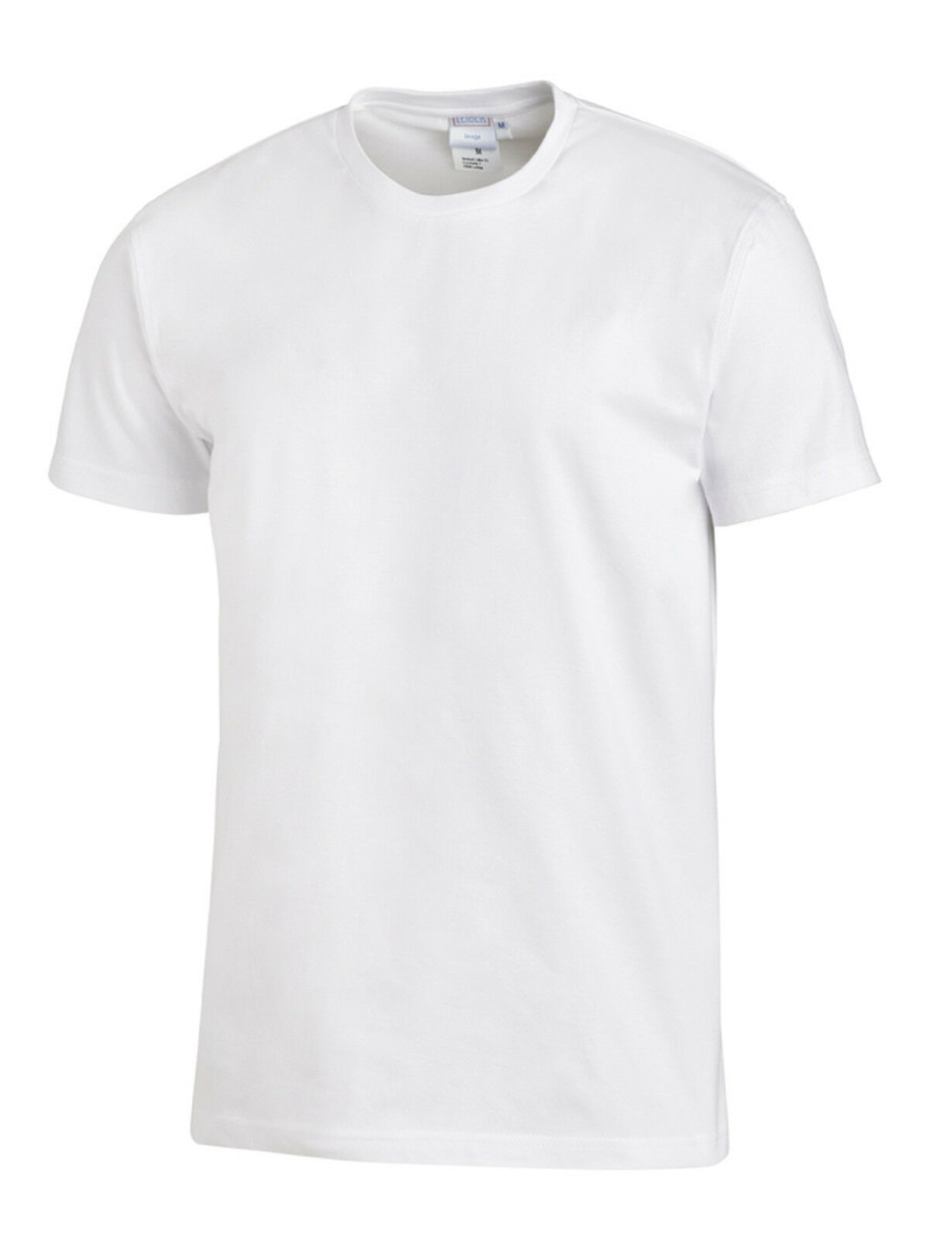 LEIBER T-Shirt  08/2447  unisex 1/2 Arm Shirt Fb. wei&szlig; Damen &amp; Herren Shirt L