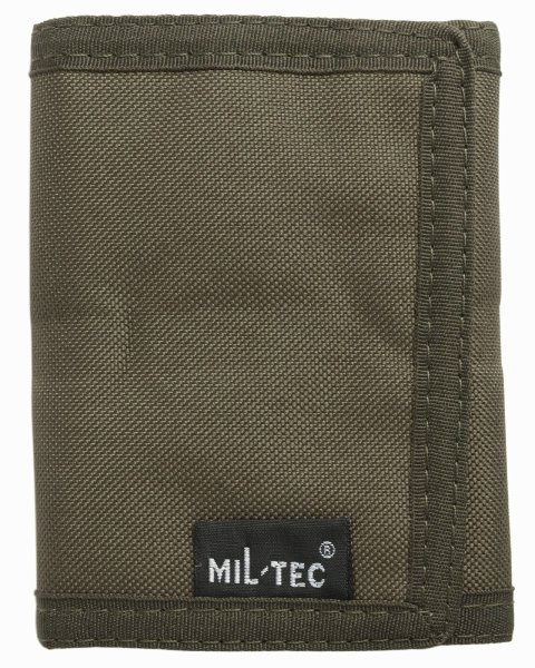 MIL-TEC Geldbörse Fb. oliv Portemonnaie Army Style Commando Armee purse