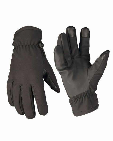 MIL-TEC Softshell Handschuhe Thinsulate schwarz Army Gloves Winterhandschuhe 2XL