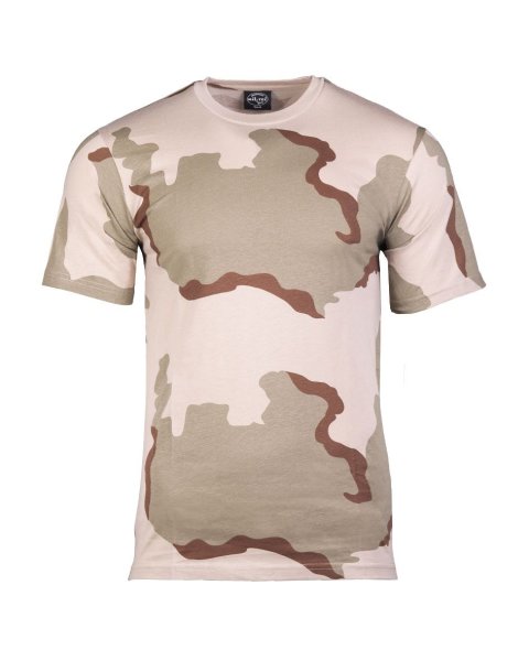 MIL-TEC Tarn T-Shirt  Army Shirt Tarn-Shirt 3-col.-desert T-Shirt shortsleeve