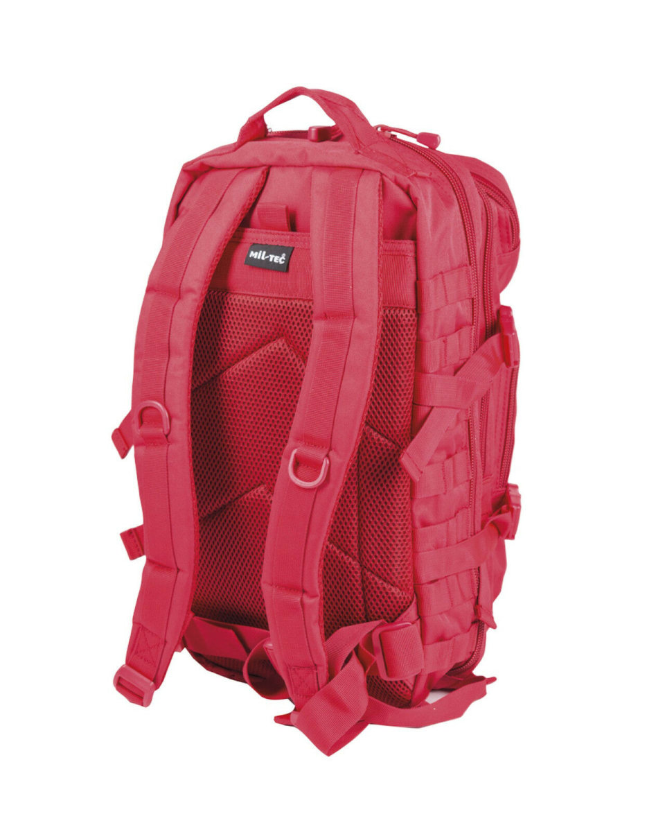 MIL-TEC US Assault Pack small signalrot Rucksack 20l DayPack Tagesrucksack Bag