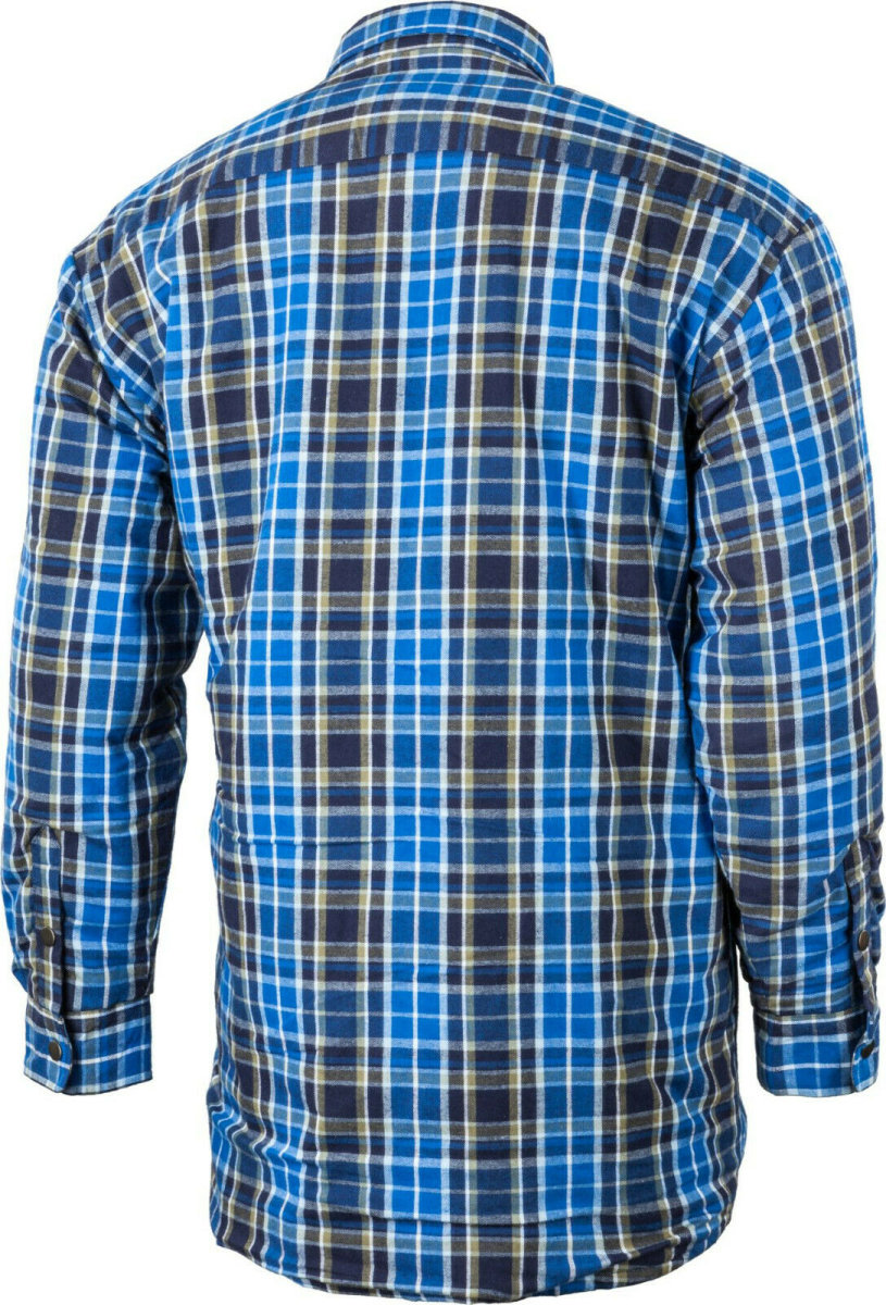 ALBATROS TILER  Thermohemd 292100  blau schwarz  Hemd Arbeitshemd Winterhemd wattiert