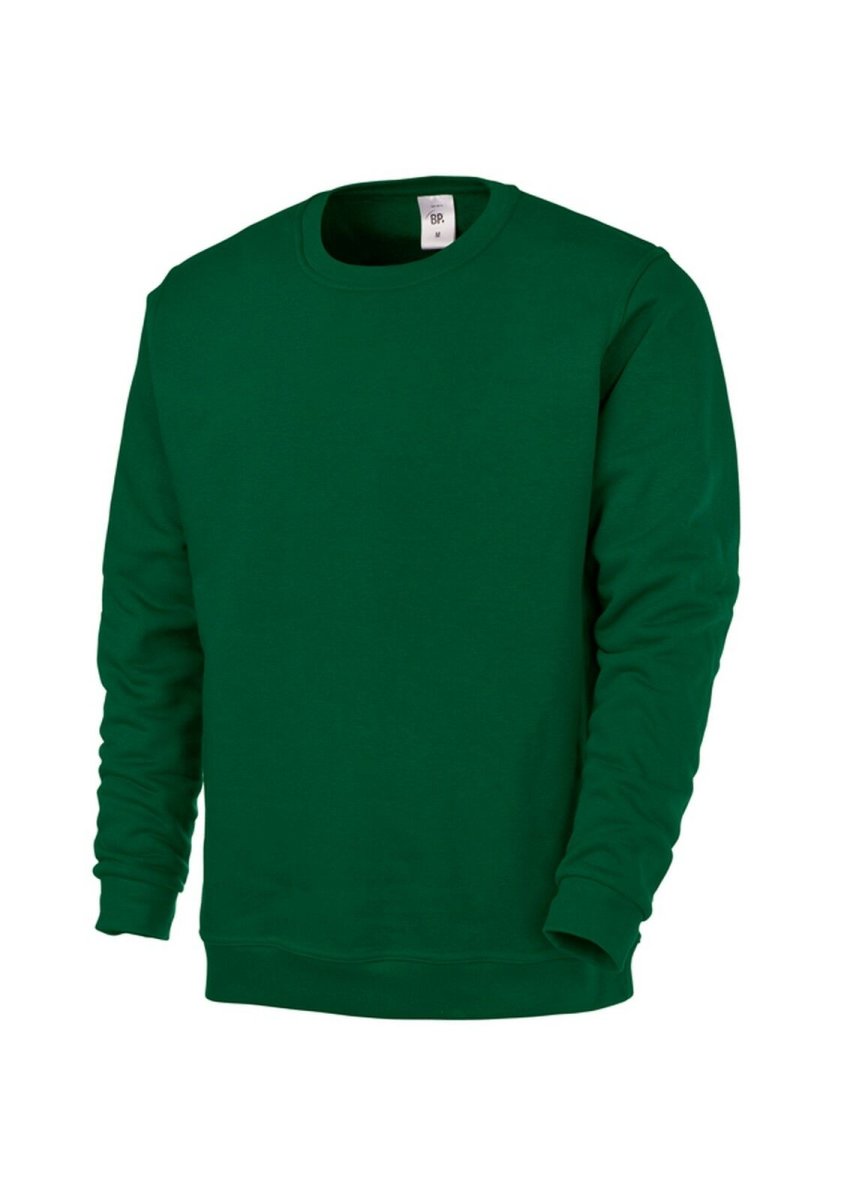BP Workwear Sweatshirt 1223 Shirt f&uuml;r SIE &amp; IHN Pulli Sweater mittelgr&uuml;n