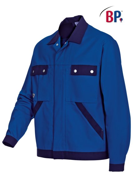 BP Workwear Workerjacke 1454 Blouson CottonPlus Arbeitsjacke königsblau / d.blau