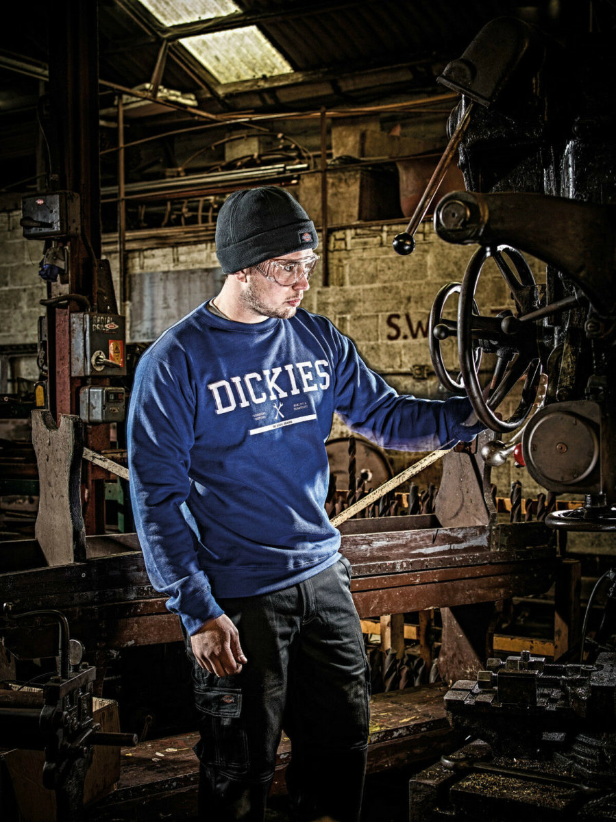 Dickies Jansen Sweater  SH11126 k&ouml;nigsblau  Sweatshirt Markenbranding Pullover