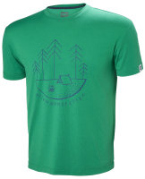 HH Helly Hansen Skog Graphic T-Shirt 62856 pepper green...