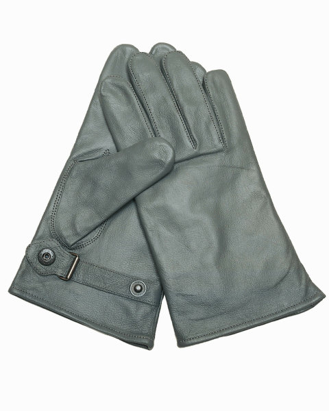 MIL-TEC BW Lederfingerhandschuhe Handschuhe steingrau Bundeswehrhandschuhe