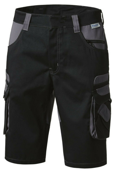 Pionier Workwear TOOLS Bermuda 5380 Berufshose Shorts schwarz / grau