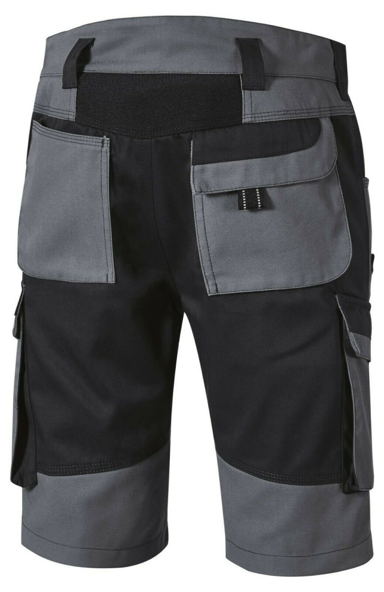 Pionier Workwear TOOLS Bermuda 5381 Berufshose Shorts grau / schwarz