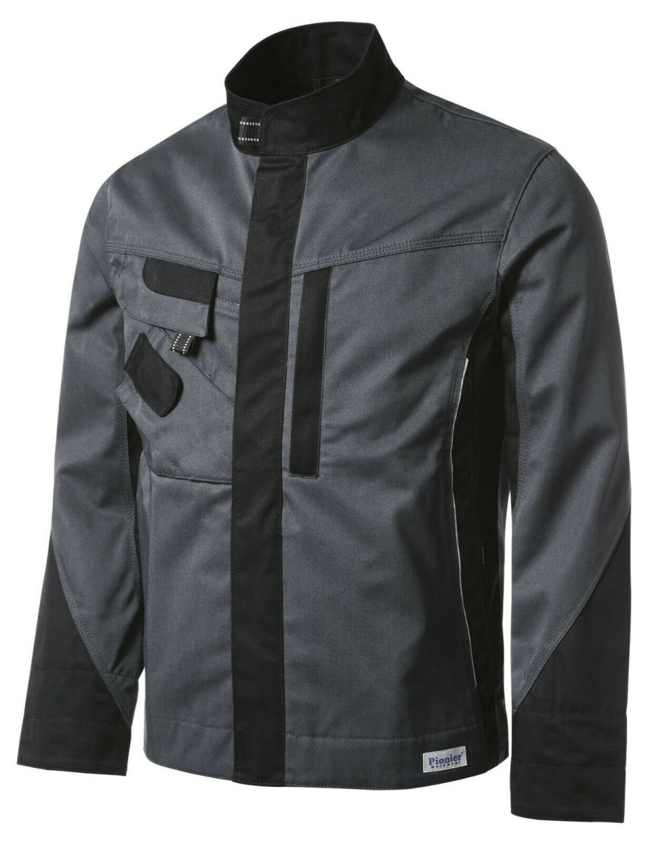 Pionier Workwear TOOLS Bundjacke 5241 Berufsjacke Arbeitsjacke grau schwarz