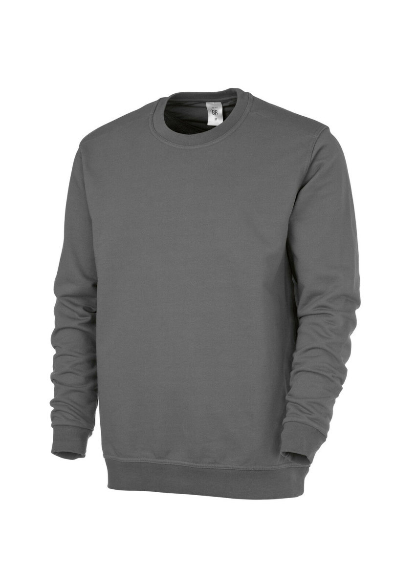 BP Workwear Sweatshirt  1623  Shirt f&uuml;r SIE &amp; IHN  Pulli Sweater dunkelgrau