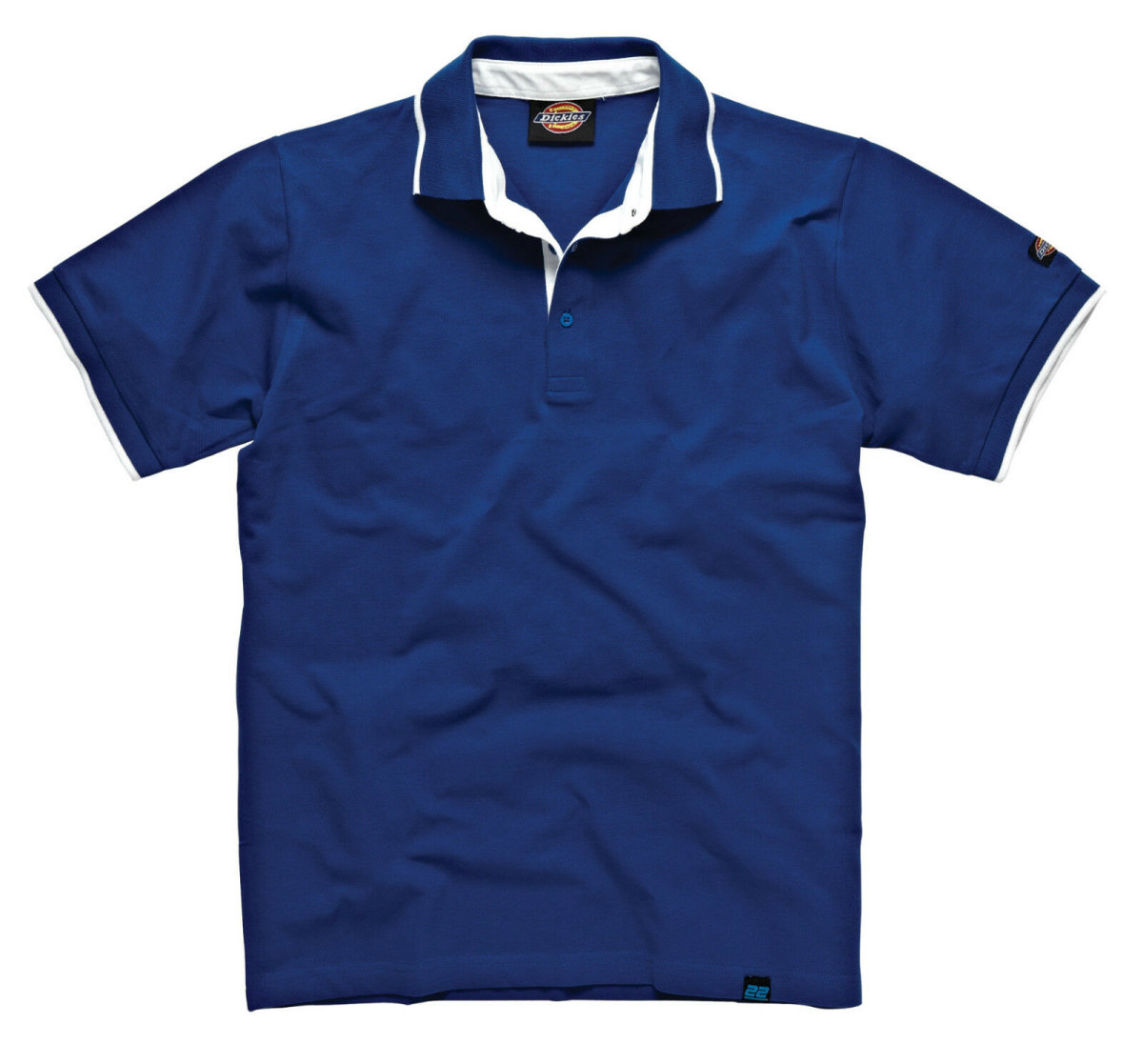 Dickies &quot;22&quot;  Worker Polo Anvil Shirt DT2000 blau Poloshirt Hemd 