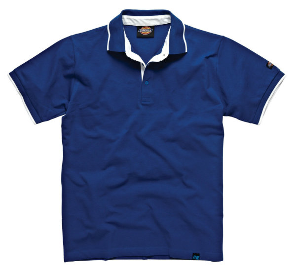 Dickies "22"  Worker Polo Anvil Shirt DT2000 blau Poloshirt Hemd  XL