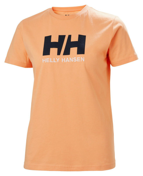 HH Helly Hansen Logo T-Shirt Women  34112 melon Damen  Brand Shirt Logo T-Shirt