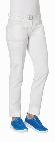LEIBER Damenhose 08/7660 Five-Pocket Damen Classic Style Fb. weiß Schritt 80cm