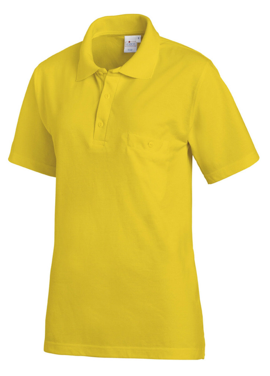 LEIBER Polo Shirt  08/241  Poloshirt 1/2 Arm  Fb. gelb Gastro Medizin Catering