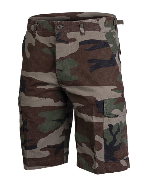 US BERMUDA RIP STOP Army Cargo Shorts Feldhose kurz camouflage Tarnhose Hose BW