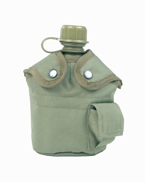 US Feldflasche mit Becher & Hülle Army BW Trinkflasche Wasserflasche Trinkbecher 