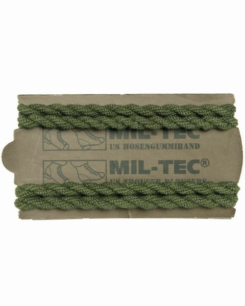 MIL-TEC Hosengummiband oliv (Card = 2 Paar) Hosenband Hosengummi (Paar=EUR 1,30)