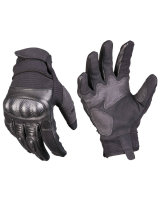 MIL-TEC Tactical Gloves schwarz Lederhandschuhe Paintball...