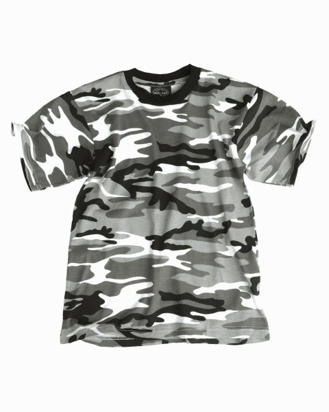 MIL-TEC T-Shirt KIDS urban Tarnshirt Kinder Army Military Shirt Boys & Girls