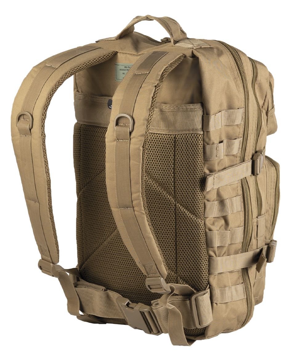 MIL-TEC US Assault Pack large coyote Rucksack 36l DayPack Tagesrucksack Bag